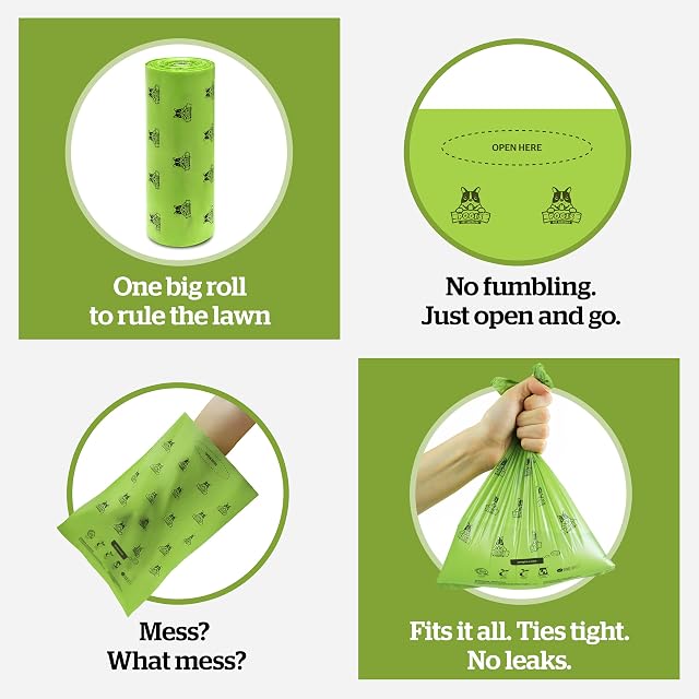 Foto 5 de 7 de Pogi's Poop Compostable Bags - 300 bolsas - Grab & Go