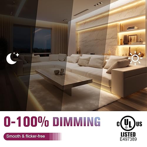 Miniatura 3 de EMITEVER Controlador LED regulable Triac de 60 W, fuente de alimentación regulable de 100-277 VCA a 24 VCC, transformador IP67 impermeable para