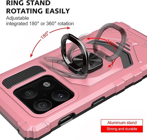 Miniatura 2 de Funda para OnePlus 10 Pro 5G, 1+10 Pro con protector de pantalla HD 3D PET (cobertura completa) resistente a los golpes, soporte magnético de anillo