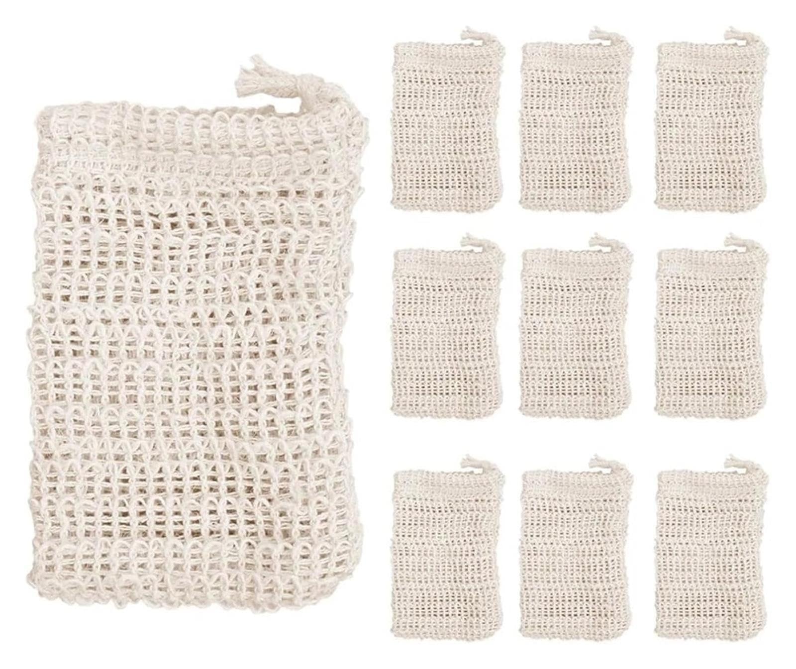 Porta sapone esfoliante in sisal