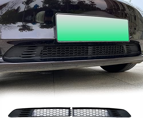 FASTCHE Rejilla de malla frontal compatible con Tesla Model 3, rejilla de ventilación de entrada de aire, repuesto para accesorios Tesla Model 3