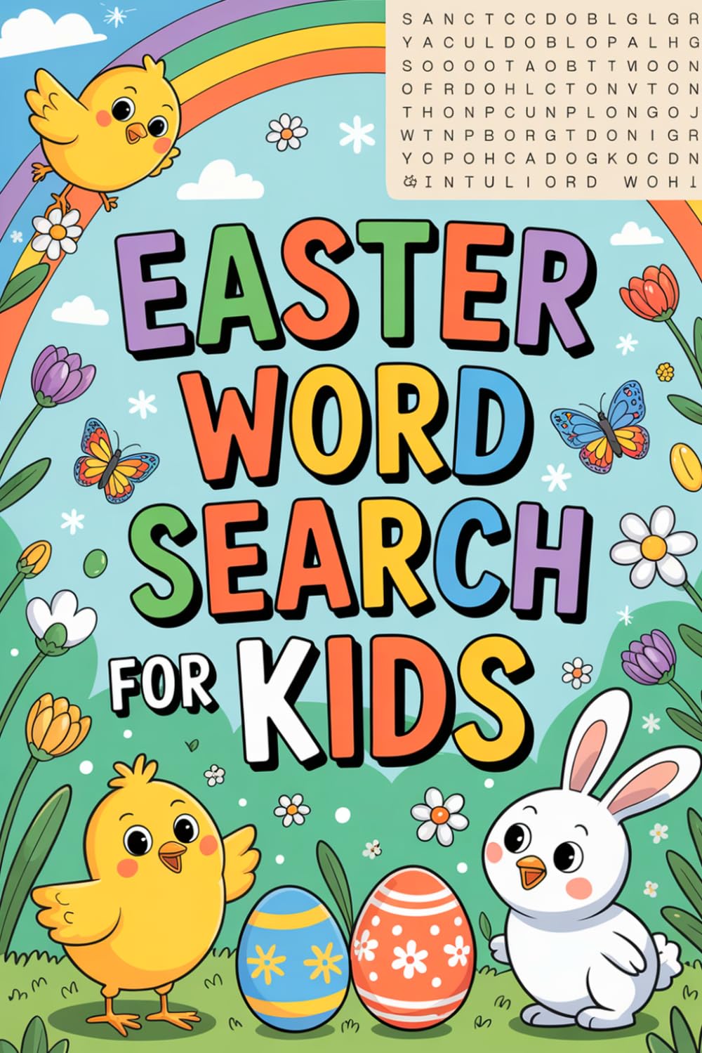 Easter Gifts for Kids: Interactive 100 Puzzle Workbook for Ages 3-5 Years