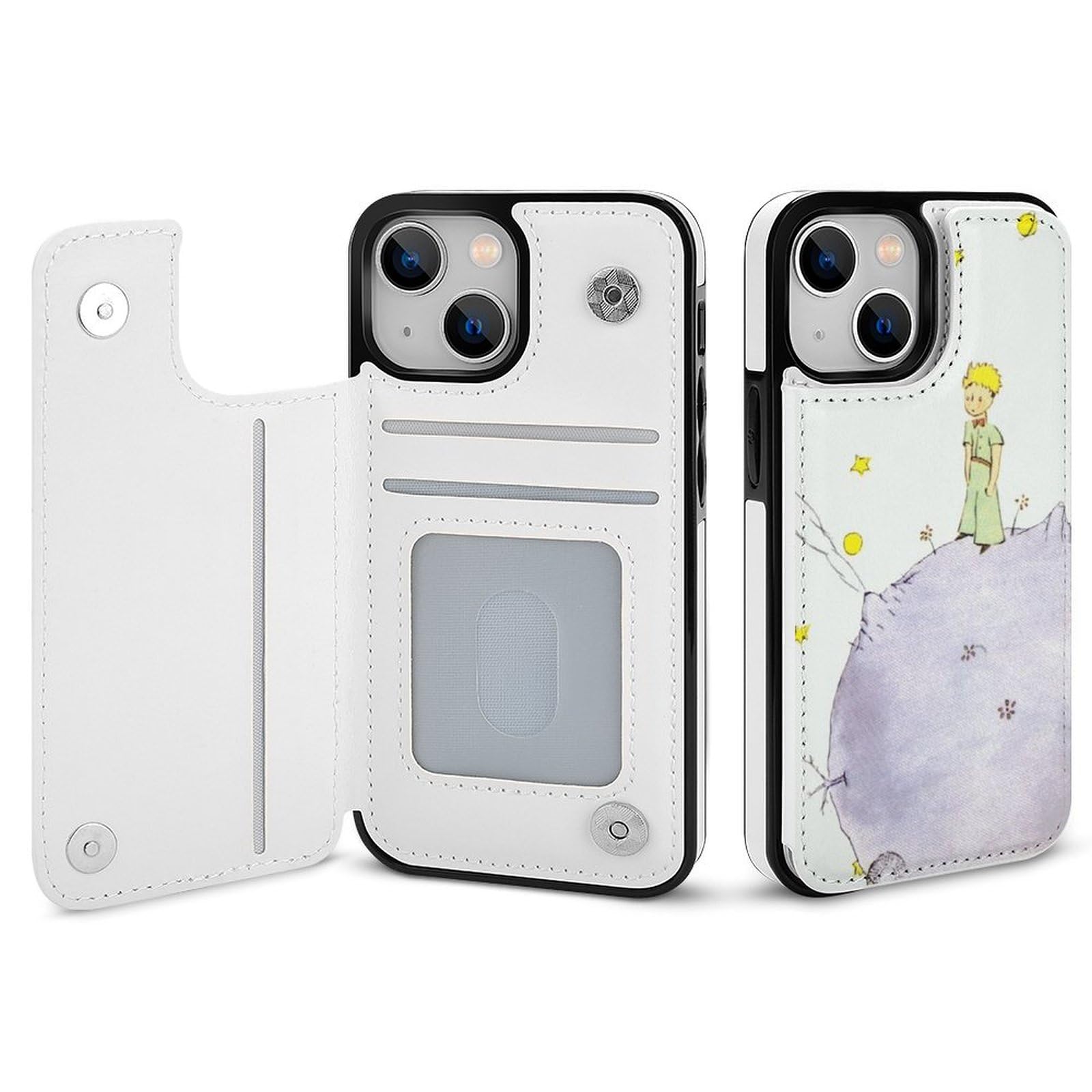 Amazon.co.jp: iPhone 15 ケース 手帳型 星の王子さま 全機種対応