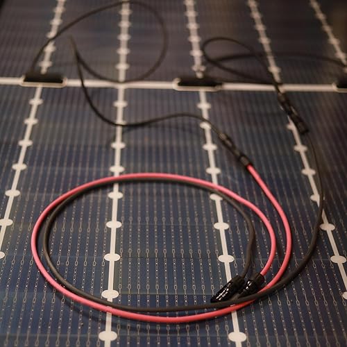 Miniatura 3 de H-Pro Cables solares fotovoltaicos prémium de 15 pies 10 AWG con conectores MC4 macho y hembra, 7 hebras de cobre2000 voltios, doble aislamiento y