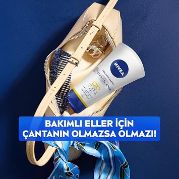 NIVEA Q10 Anti-Aging 3 Effective Hand Cream, 75 ml, Intensive Moisturizer