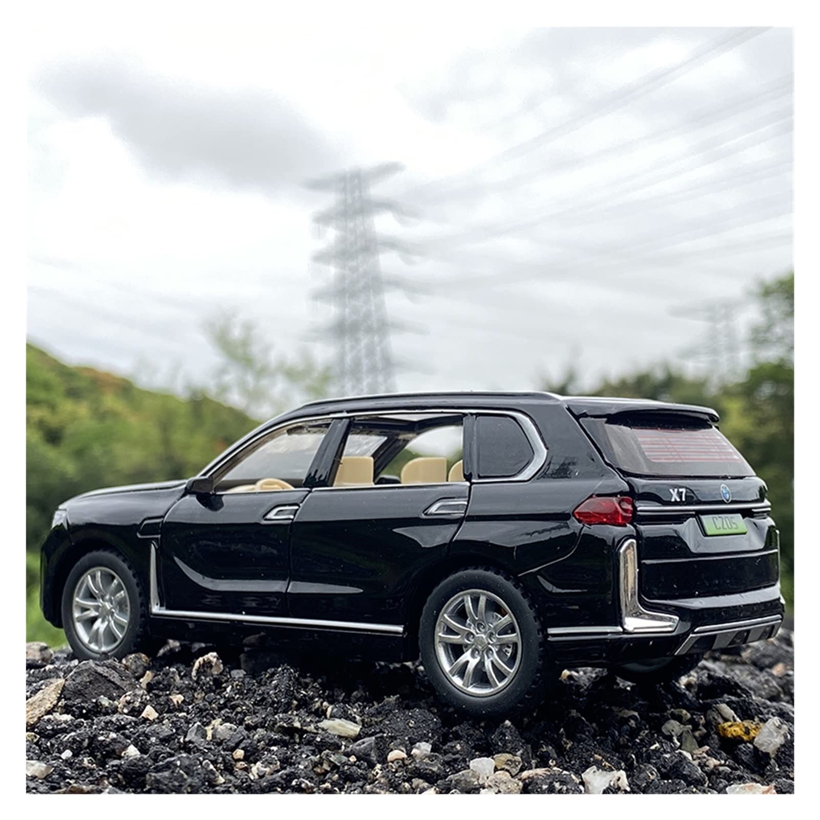 _＊78☆BMW X7 ブラック ミニカー 1/43 BMW X7 (Diecast Model