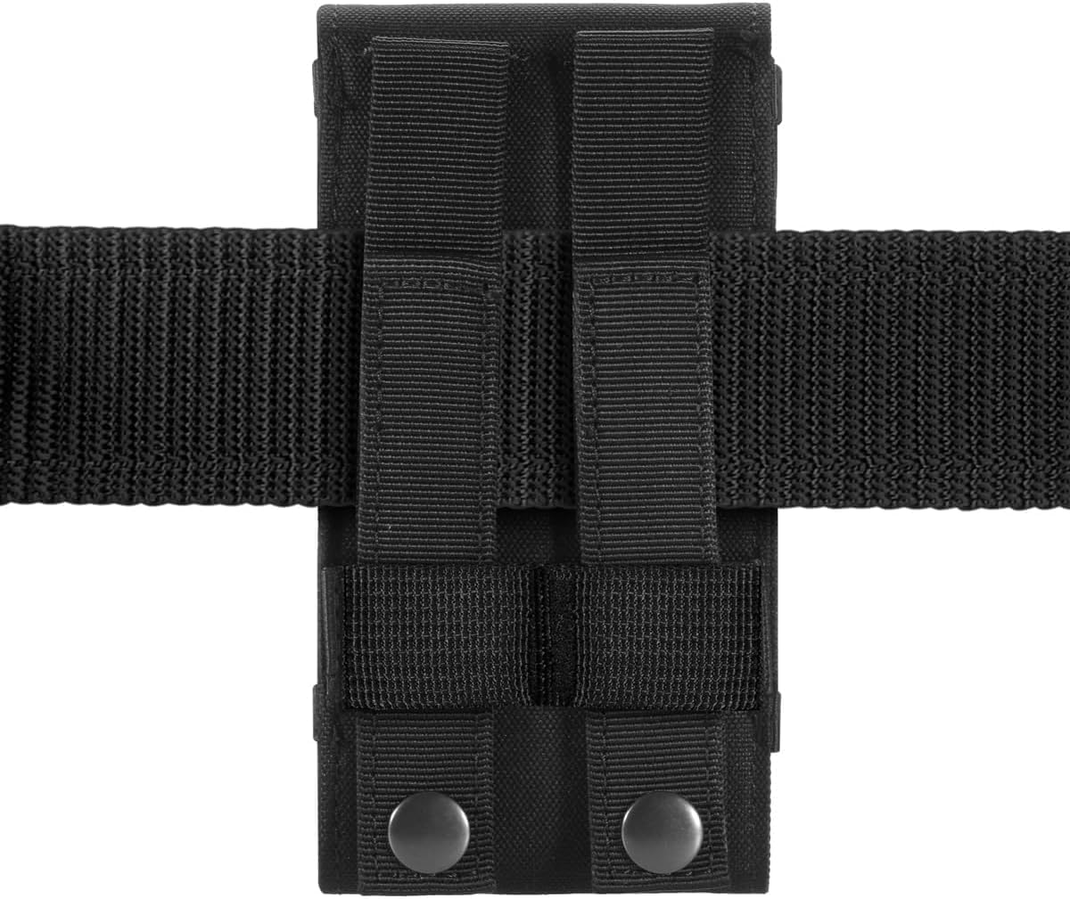 Meakwisht Mobile Phone Belt Pouch – Durable Waist Holster Case with Secure Flap, Multi-Purpose Carry Holder for Smartphones, Tools & Accessories (Black) 4
