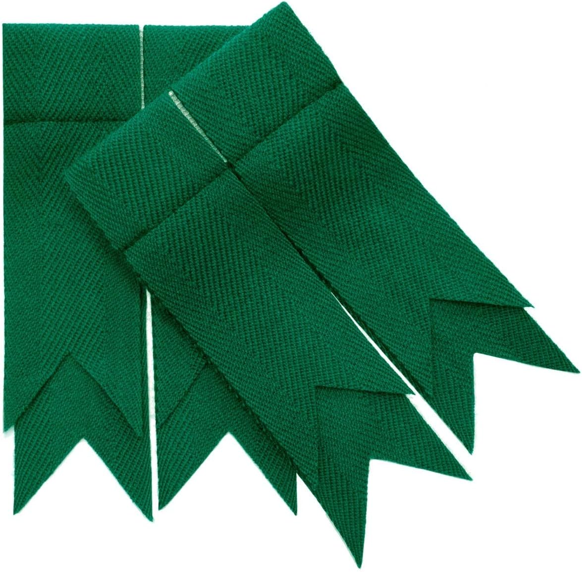 Weathered Green Kilt Flashes