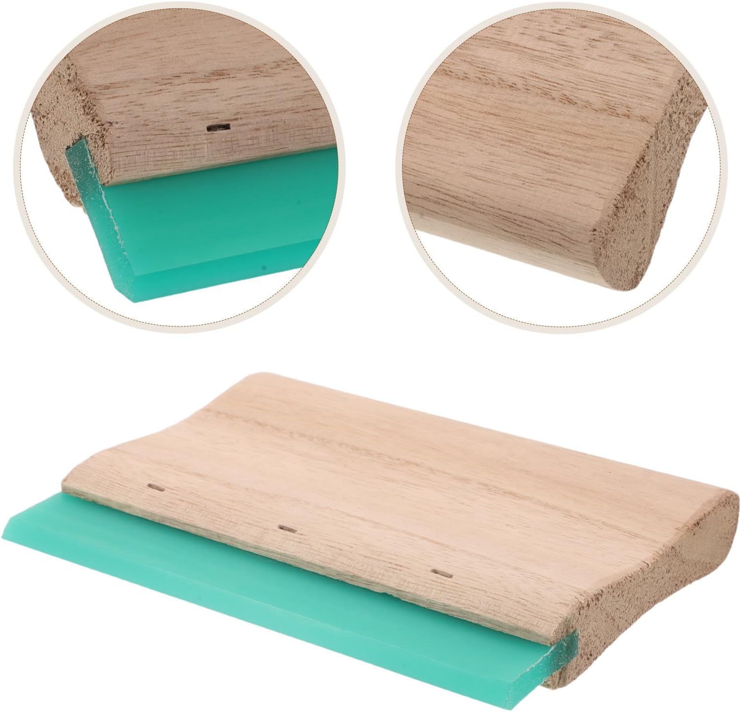 Screen Printing Squeegee with Wooden Handle for DIY Studio Runs