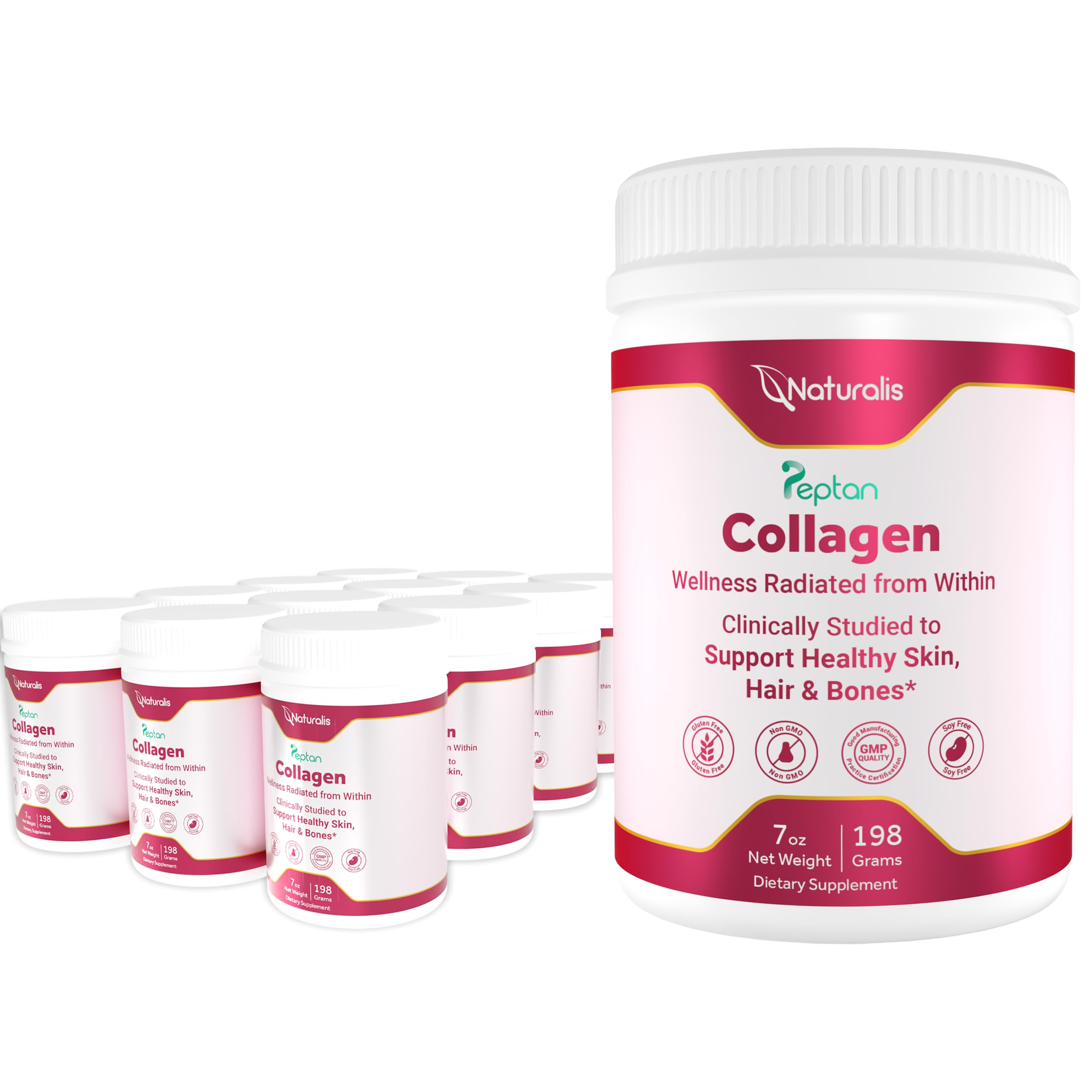 Naturalis Collagen Peptides Powder (7oz) | Healthy Skin, Hair & Bones* — Amazon image 9