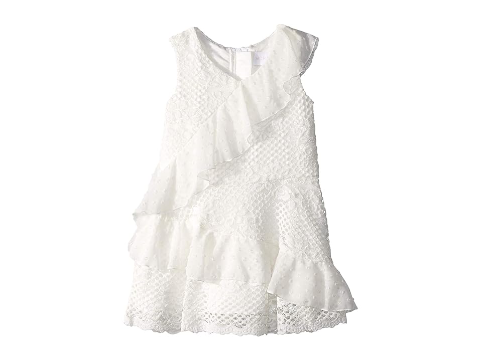 

BCBG Girls Mixed Lace Dress (Toddler/Little Kids) (White) Girl's Dress