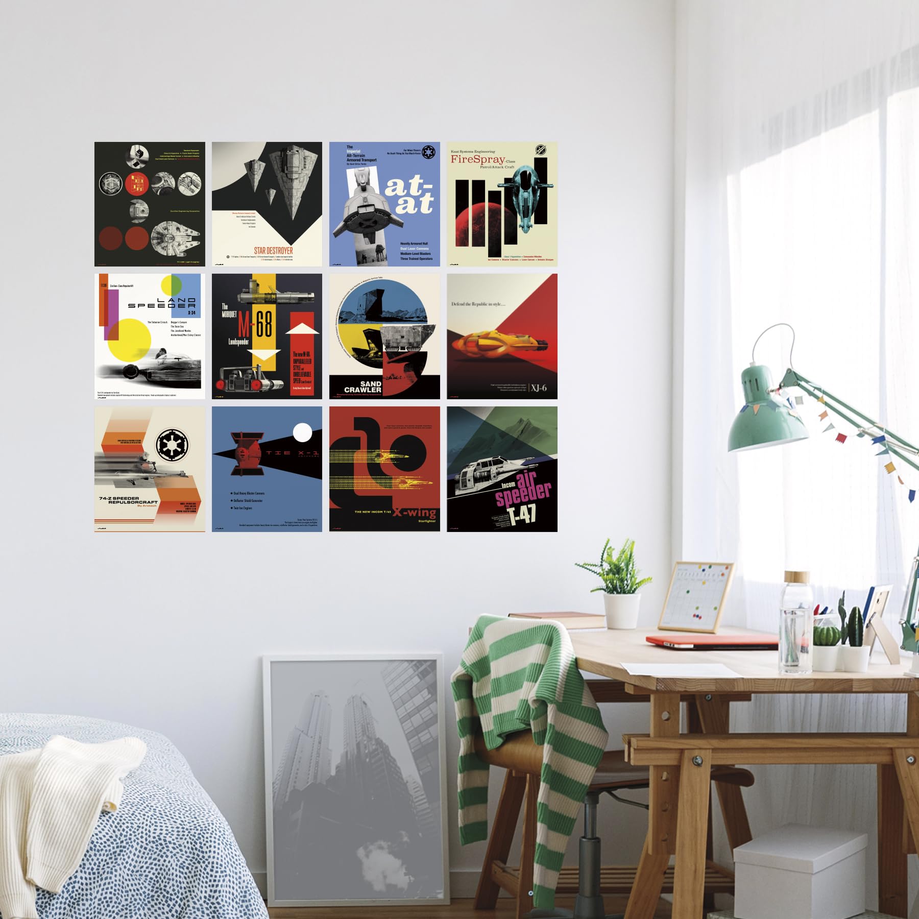2025 Star Wars: Moving at Lightspeed - Russell Walks Oversized Poster Calendar