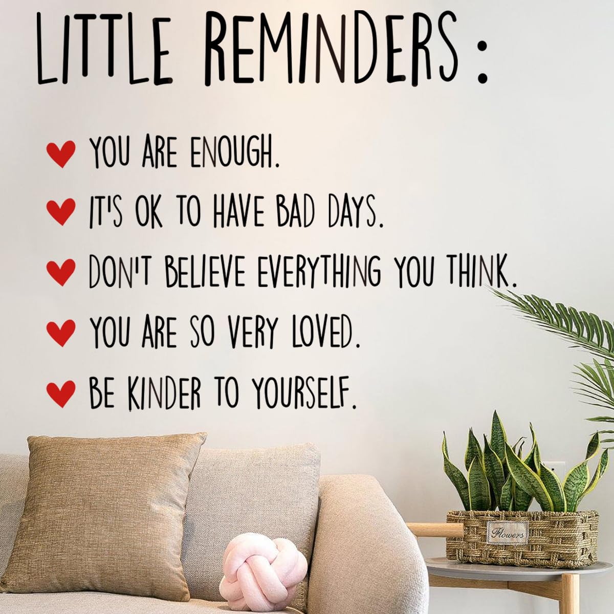 Runtoo Inspirational Quotes Wall Art Decals Motivational Saying Lettering Wall Stickers for Living Room Bedroom Wall Decor - Image 3
