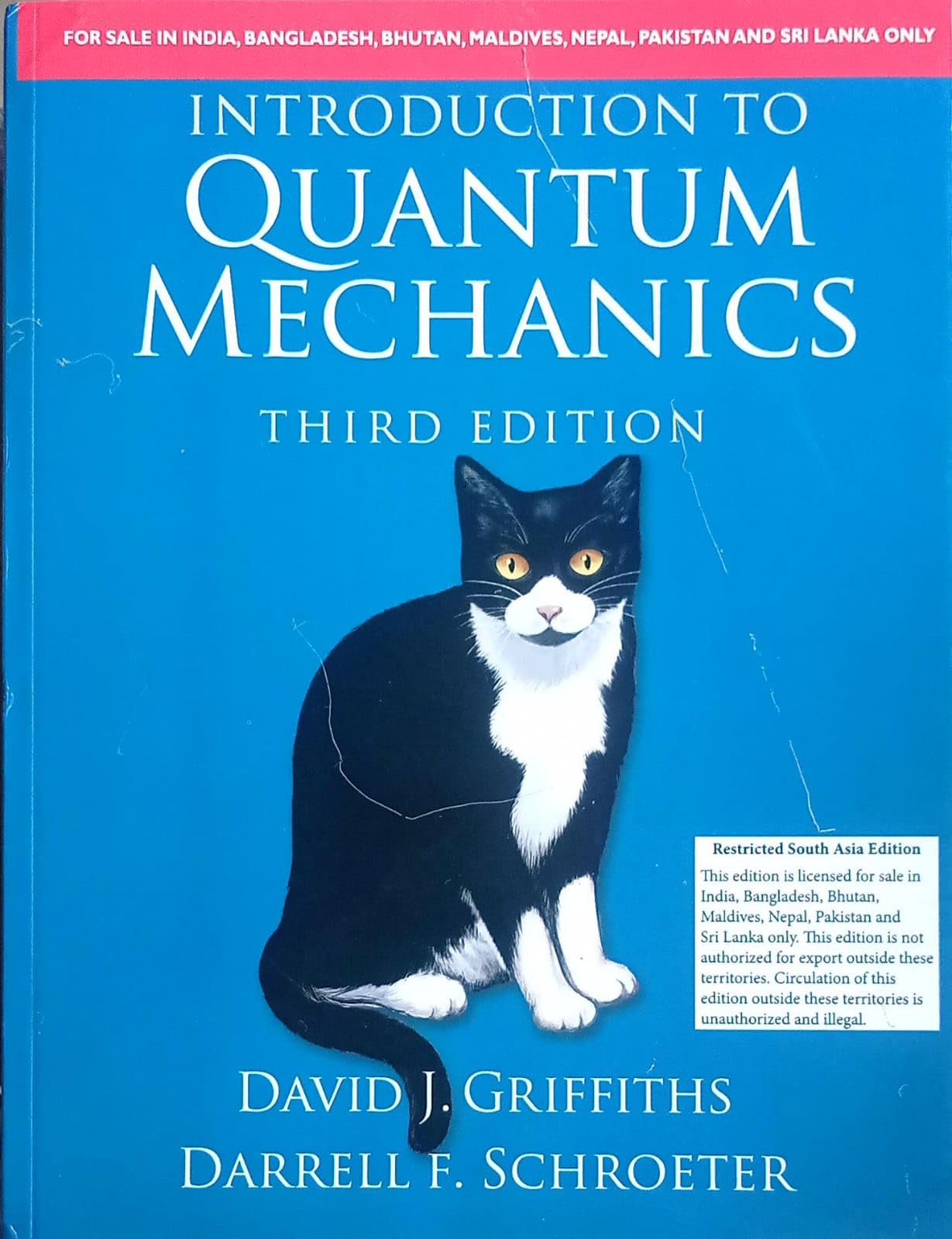 INTRODUCTION TO QUANTUM MECHANICS By David J Griffiths NVB+++
