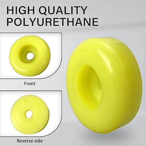 Miniatura 5 de COLOFULWAY Tapón de rodillo de quilla para remolque de barco de 3.14 pulgadas, poliuretano (paquete de 2)
