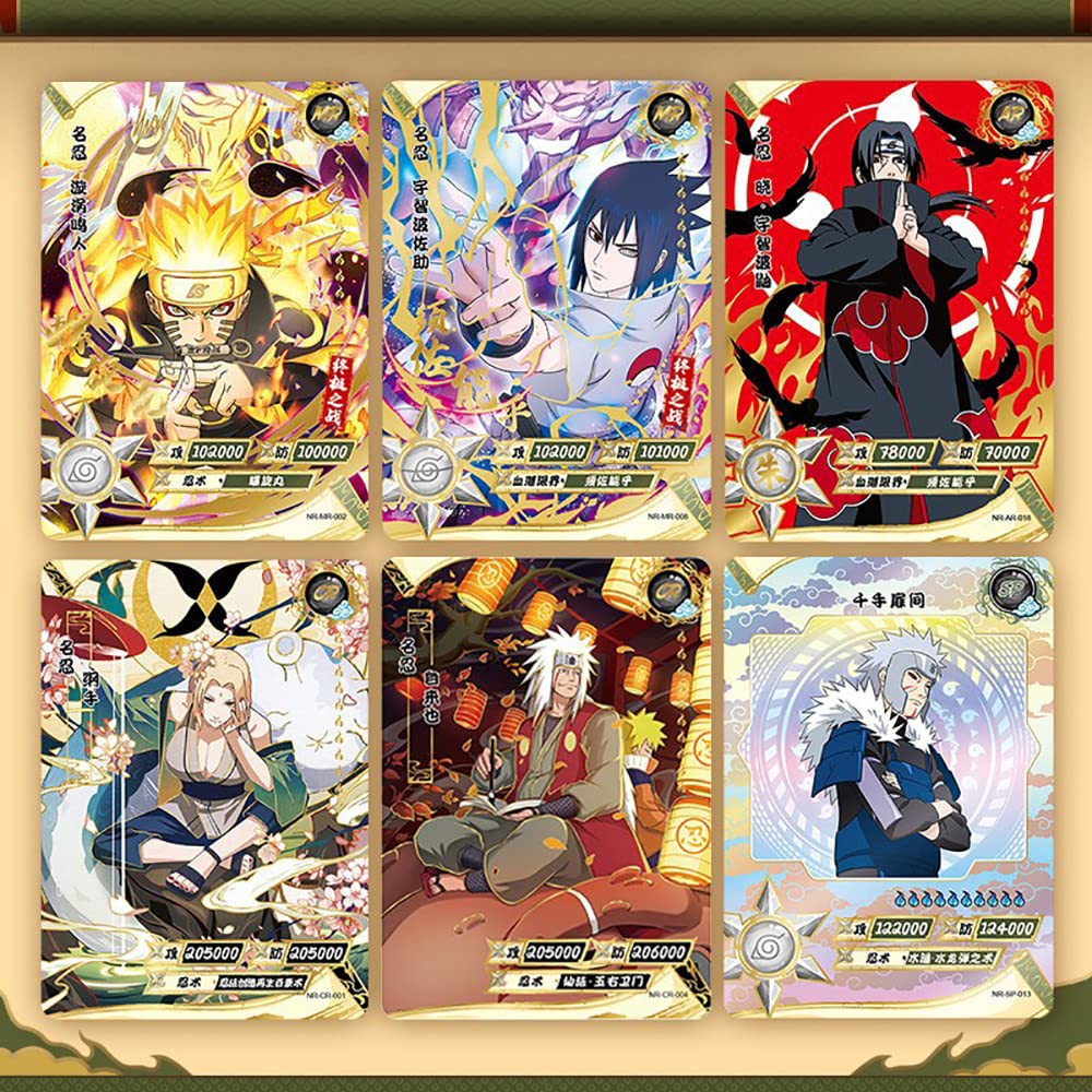 Naruto Cards, Booster Box-Official Anime CCG Collectable