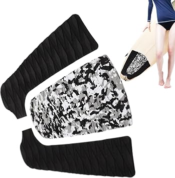 Skimboard Traction Pads, Anti Slip Skim Board Grip Pad, Water Sports Accessories for Backyard Beach Summer Outdoor Pool Fishing Kayaks Sea