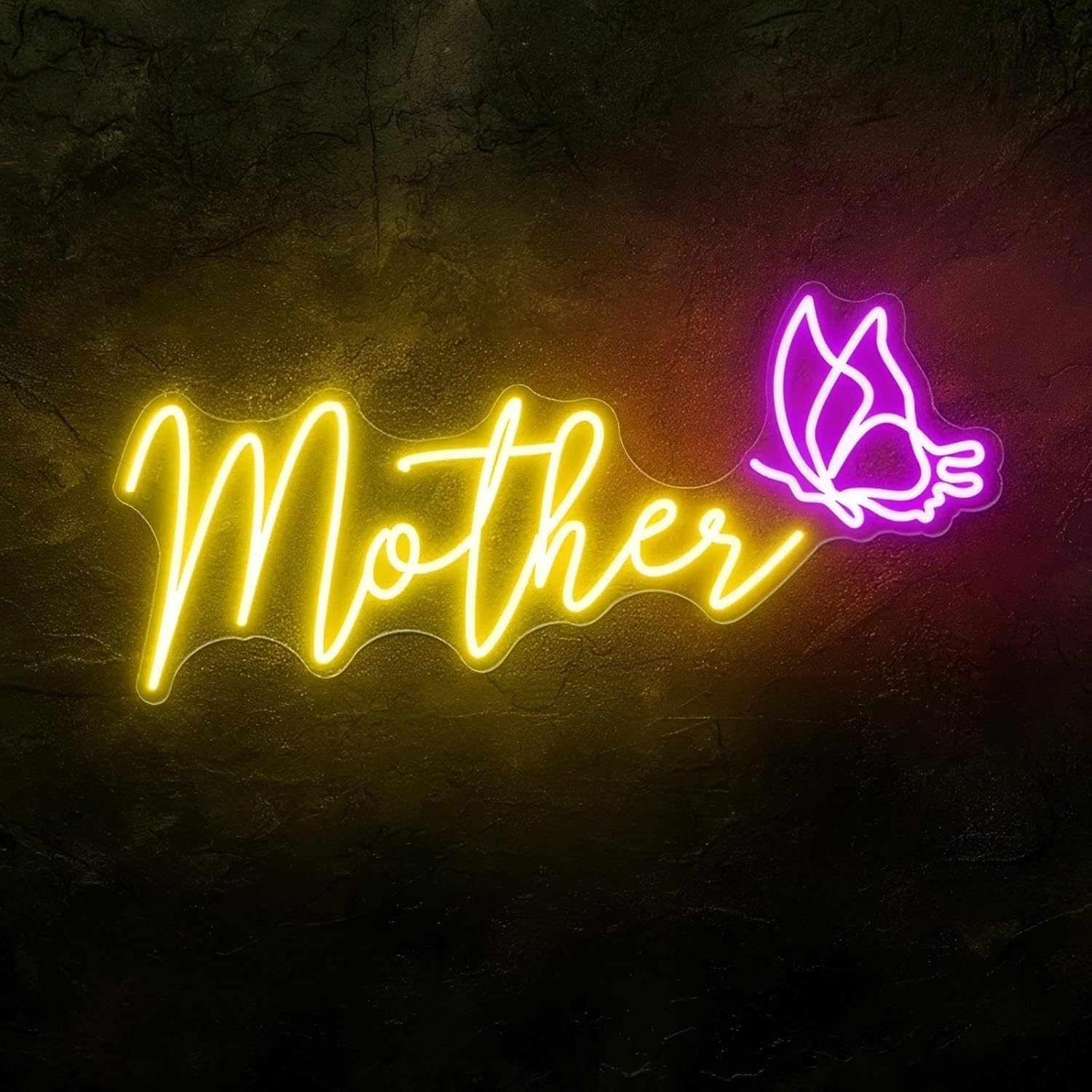 Mother's Day Butterflies Neon Sign,Mother's Day Neon Sign,Mothers Day Gift, Personalized Gift, Personalised Mothers Day,Best Mom Gift, Bedroom Living Outdoor Wall Art Mother's Day Gifts
