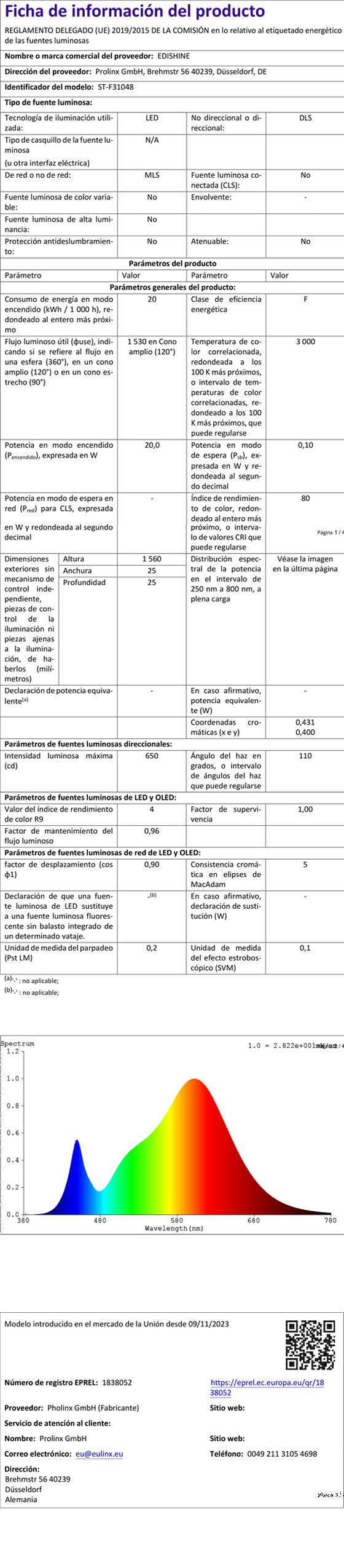 EDISHINE Lampa podłogowa do salonu ze szklanymi półkami, bezstopniowa ściemnianie, 3 temperatury barwowe, przełącznik nożny, drewniany regał narożny z oświetleniem LED, do salonu, sypialni, czarna