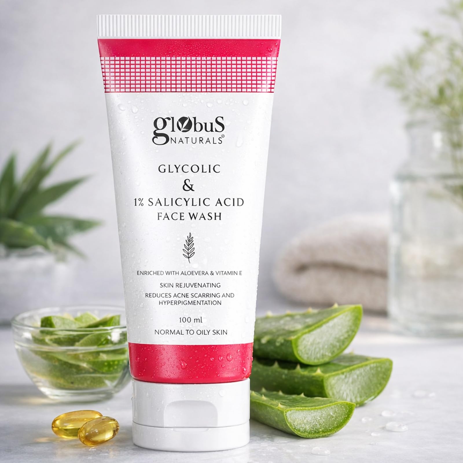 Pimple Clear Glycolic & Salicylic Acid Face Wash (100ml)