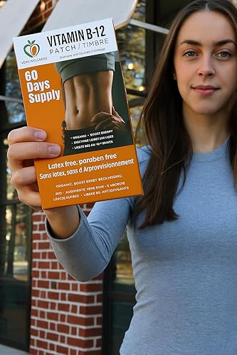 Miniatura 5 de Veru Wellness Parche B12 - Energy Boost (paquete de 2) - Parche B12 de 120 días - Sin cafeína