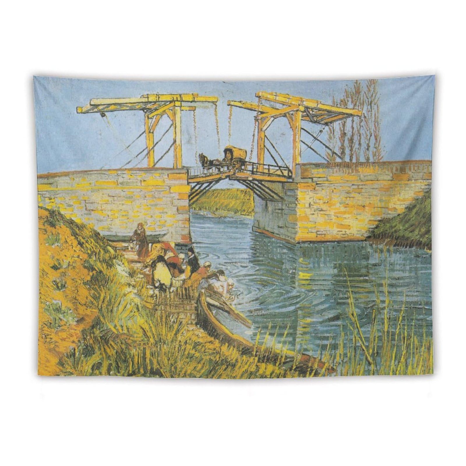 Amazon.co.jp: Van Goghファン・ゴッホ 「アルルの跳ね橋」 アート絵画