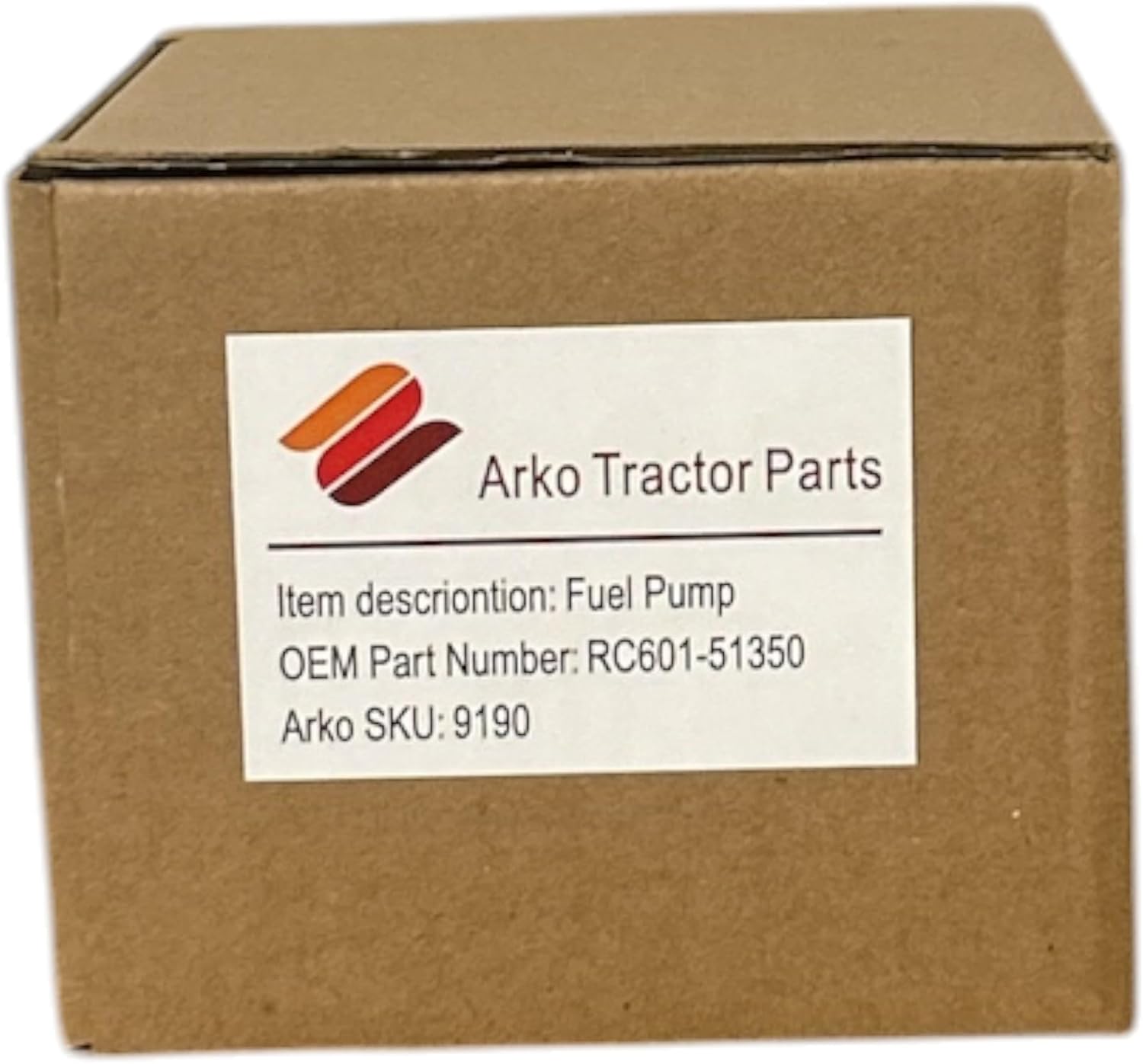 Electric Fuel Pump 12V Fits Kubota Tractor Replacement RD411-51353 AM876266 RC601-51352 RC601-51350 HEP02A – Arko