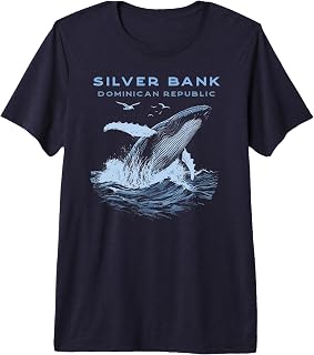 Silver Bank Dominican Republic Humpback Whale Premium Tri-blend T-Shirt