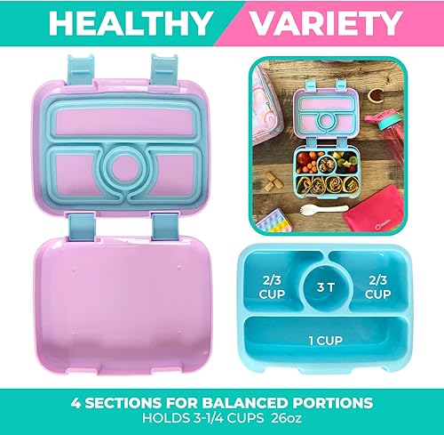 Miniatura 5 de Lonchera bento para niños con tarro para alimentos térmico para sopa o alimentos calientes bolsa de almuerzo aislada y juego de paquetes de hielo