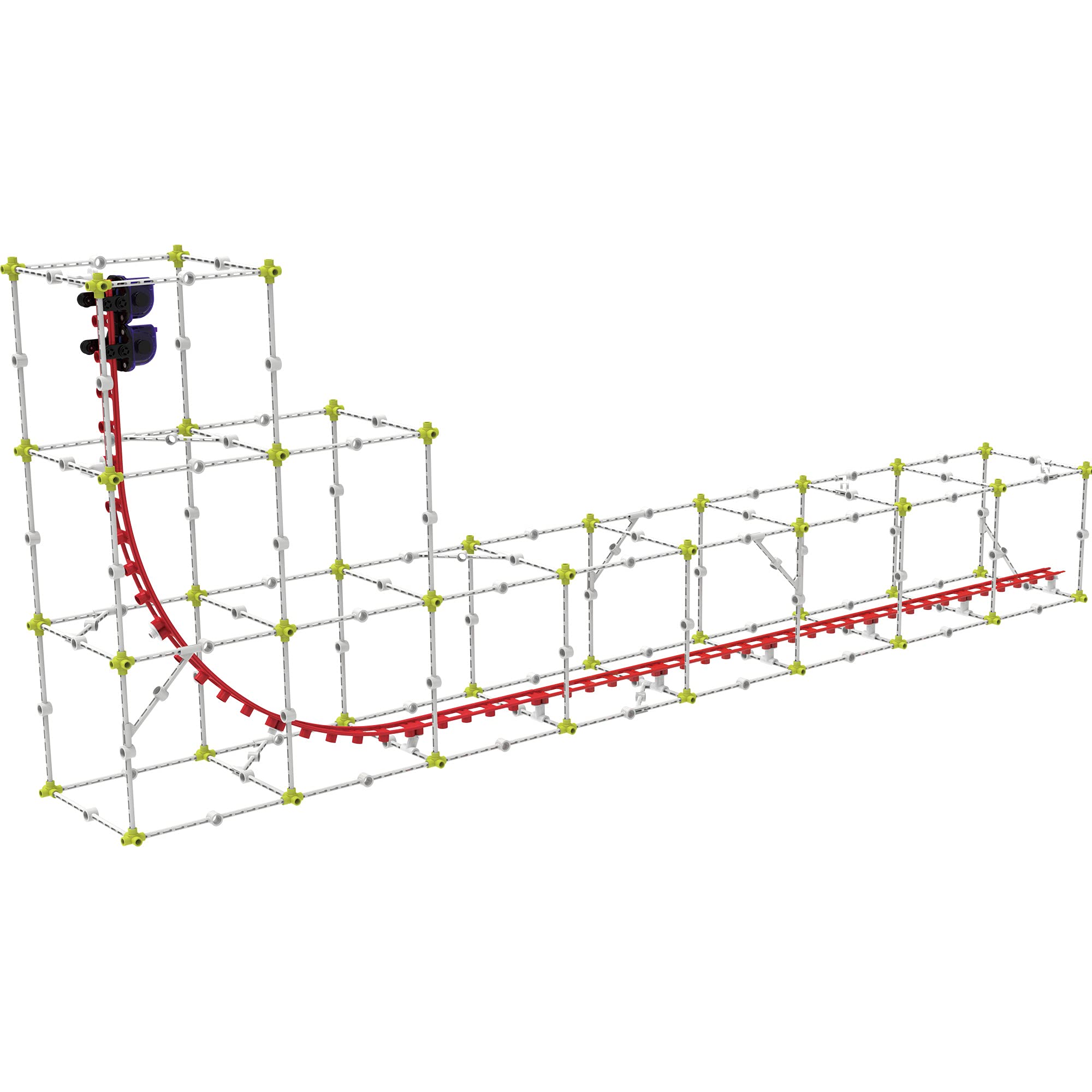 Thames & Kosmos, 625417, Roller Coaster Engineering, The Physics of Forces and Fun, Build Your Own Working Roller Coaster, Ages 8+