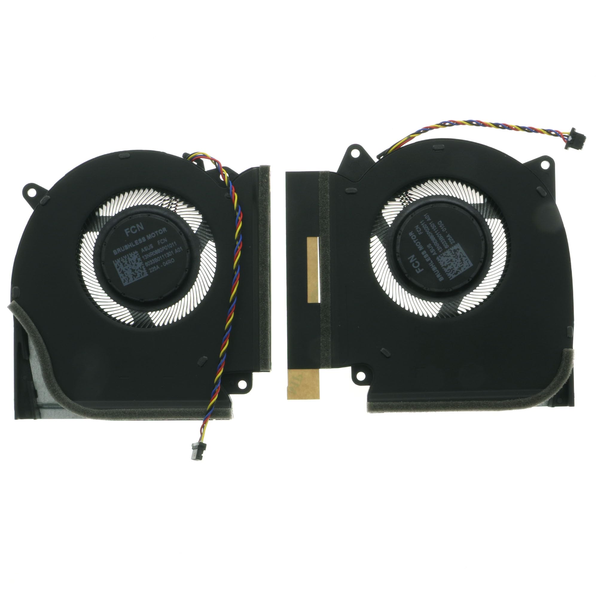 Ventilador de refrigeración de CPU y GPU de repuesto para ASUS ROG Strix G15 G513RX G513RS G513RM G513RW / G17 G713RX G713RS G713RM G713RW, 13NR0880P01011 FPPL, 13NR0880PPL, 13NR0880PL 02011 FPPM, CC
