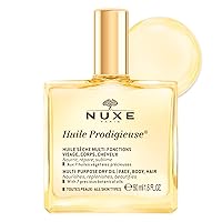 Vista 1 de Nuxe Huile Prodigieuse Aceite Seco Multiusos - Resplandor radiante e hidratación ligera para rostro, cuerpo y cabello. Nutrie, repara y mejora