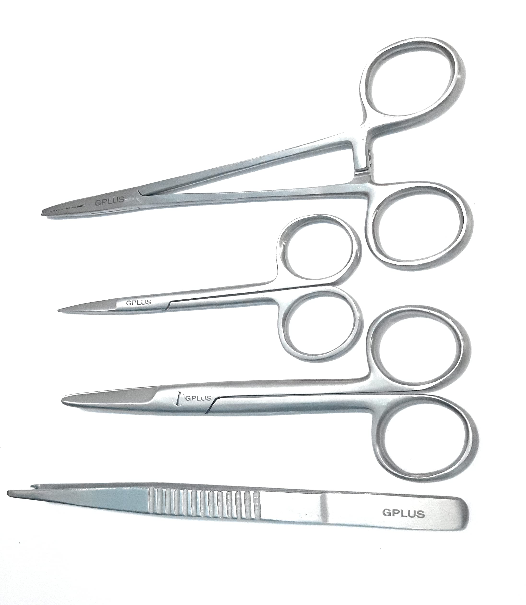 See full amazon price history chart for GPLUS Suturing Instrument Set of 4 pcs. (Toothed Forceps 6",Needle Holder 6",Iris Scissors Straight 4.5",Mayo Scissors Curved Size 5.5") GPLUS Suturing Instrument Set of 4 pcs. (Toothed Forceps 6",Needle Holder 6",Iris Scissors Straight 4.5",Mayo Scissors Curved Size 5.5") (B094QPW6RK) Amazon Price History, Amazon Price Tracker