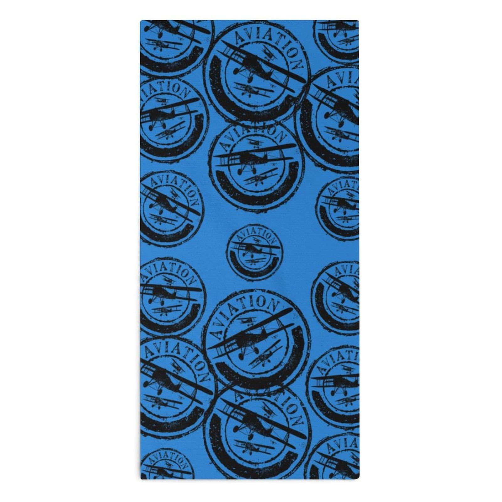 TXFBTRFSA Aviation And Airplane Hand Towels for Adult Face Towel Bath Beach Swim Accessories