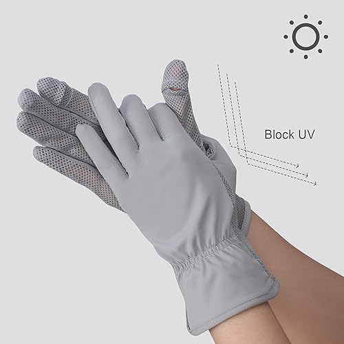 Miniatura 2 de Guantes de protección solar para mujer, M, Gris