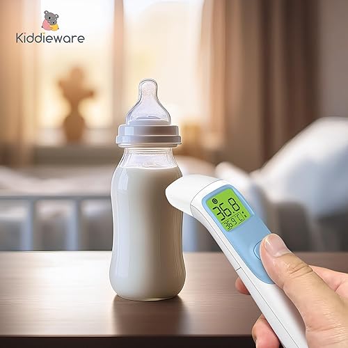 Miniatura 5 de Termometro Termometro Digital Baby Stuff Termometro Termometro Termómetro de oído de lectura instantánea para niños o termómetro de frente sin