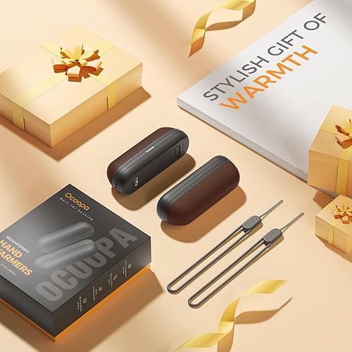 Miniatura 7 de OCOOPA Calentadores de manos magnéticos recargables 2 en 1, mini calentadores de manos eléctricos UT2s, paquete de 2 unidades, USB C dividido,