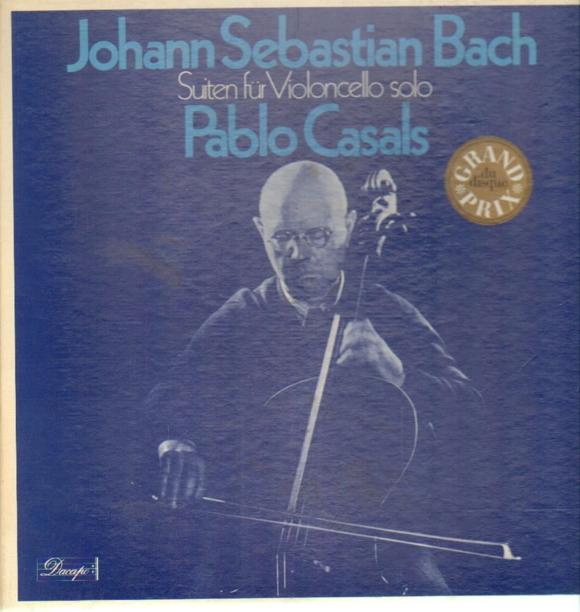 Bach: Les 6 Suites pour Violoncelle Seul / Suiten für Violoncello solo [Vinyl Schallplatte] [3 LP Box-Set]