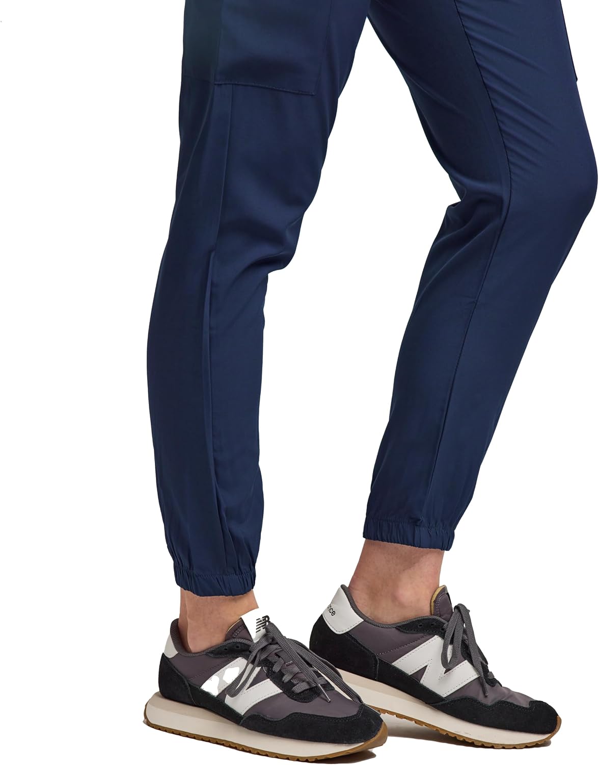 Green Town Scrubs for Women - Jogger Scrub Pant, Cargo Pockets, Stretch Fabric, Drawcord, Easy Care-Navy/Indigo-XXX-Large