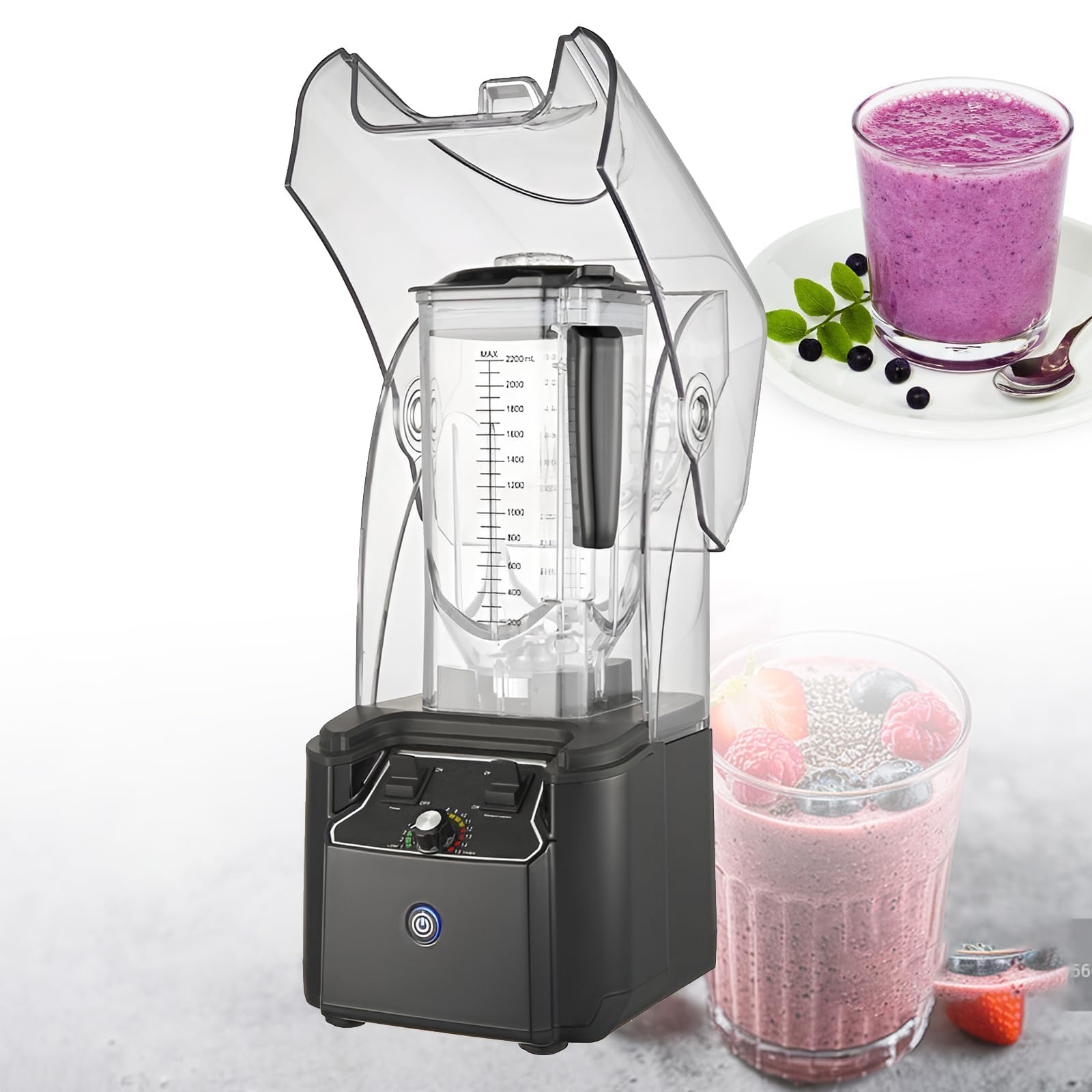 Mixeur de fruits et jus silencieux pour cuisiner sans bruit au quotidien