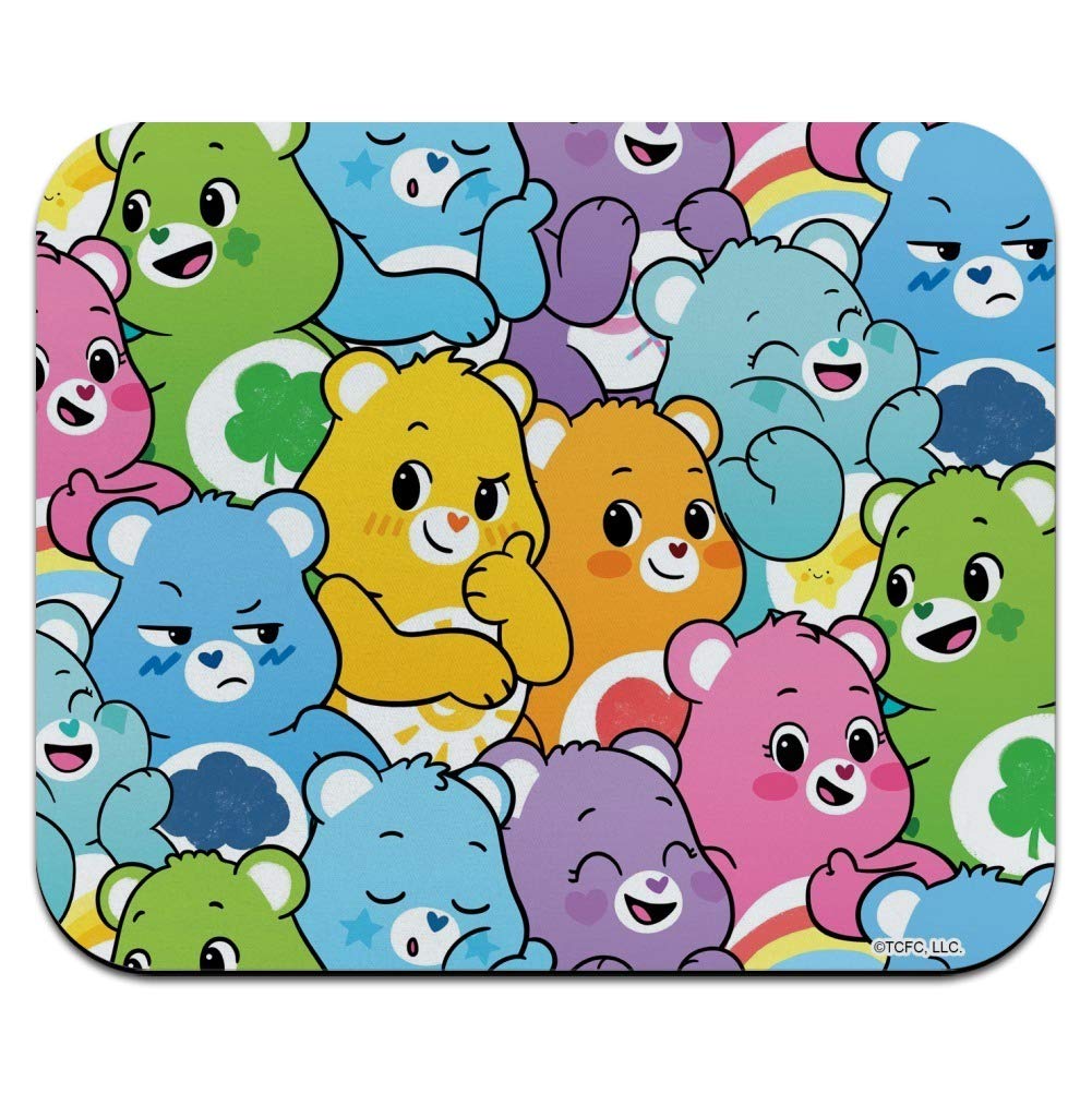 GRAPHICS & MORE: Care Bears: Unlock The Magic Very Many Bears Low Profile Thin Rubber Mouse Pad Mousepad