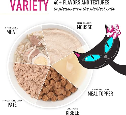 Miniatura 8 de Tiki Cat Grill Paté - Alimento húmedo enlatado con atún, alto contenido de proteínas y sin granos, caballa y sardina en caldo, latas de 2.8 onzas,