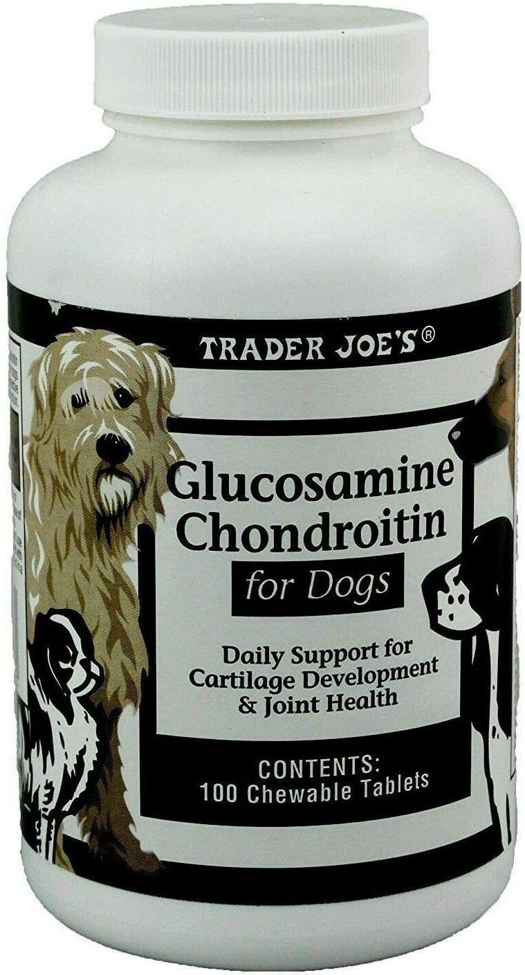 Trader Joe's Glucosamine Chondroitin for Dogs Pet Supplies