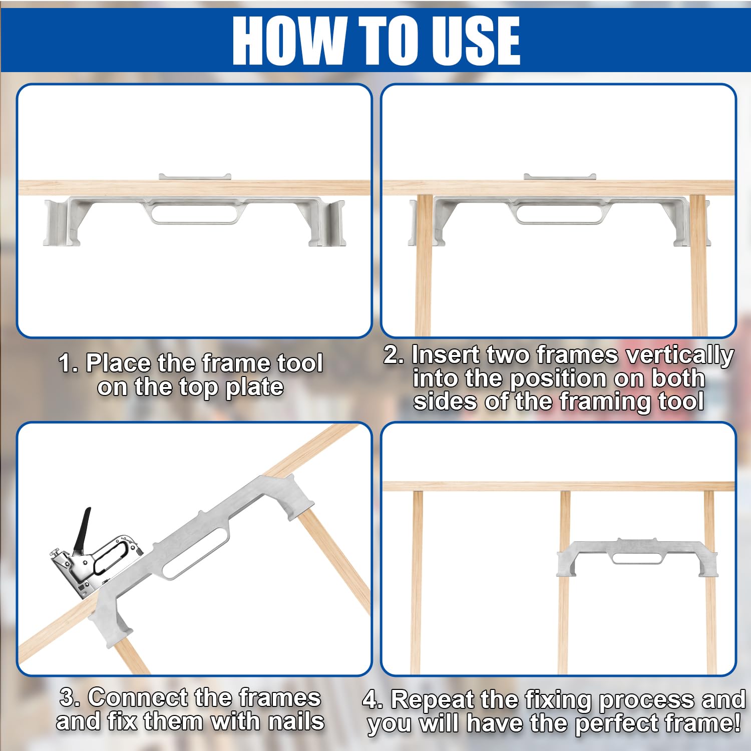 Tandefio 2 Pcs 16 Inch Framing Tools Framing Stud Honduras