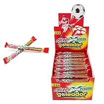 50 CARAMELLE RIPIENE GOLEADOR CHERRY XPLOSION GUSTO CILIEGIA BOX ESPOSITORE