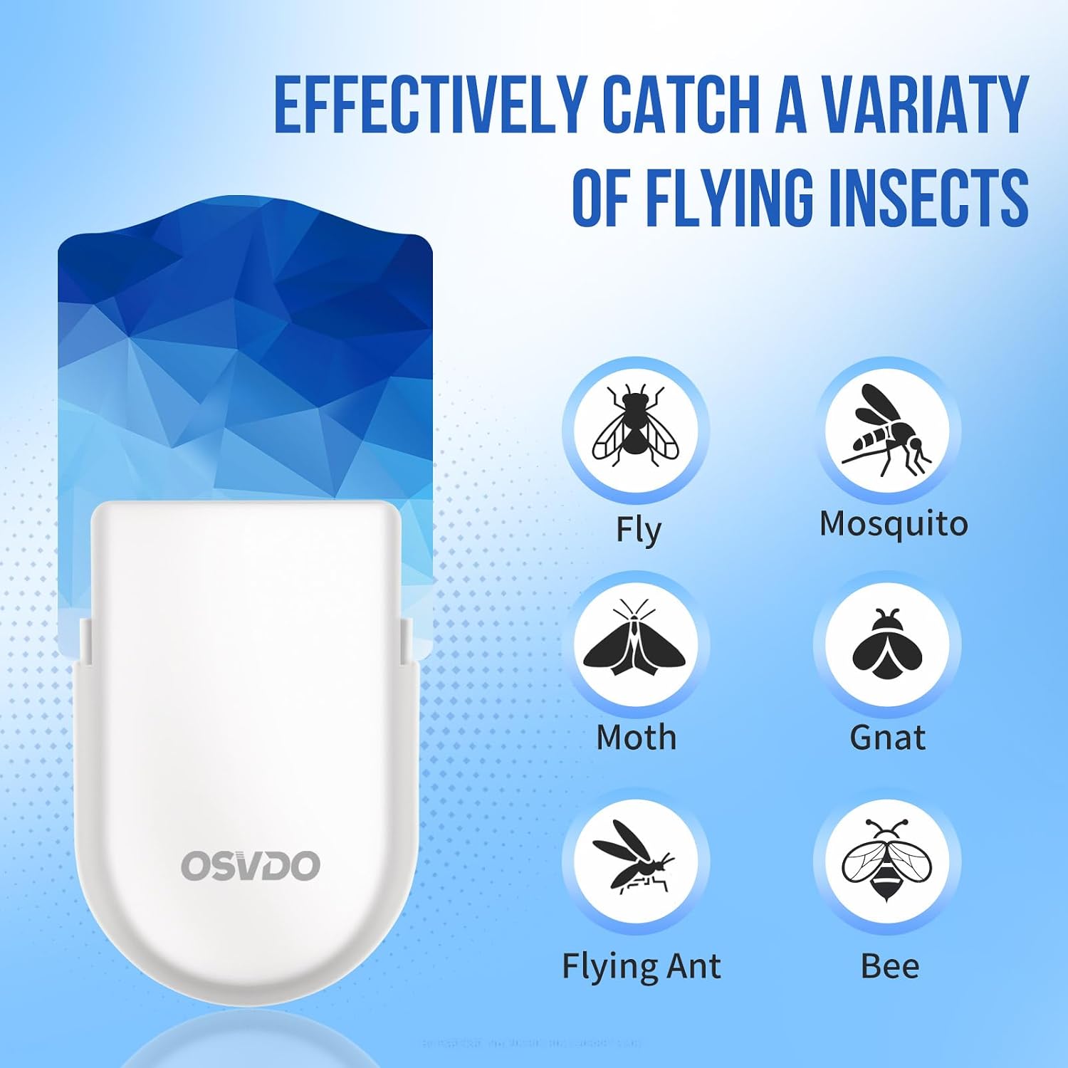 Plug In Bug Catcher Plug-in Fly Trap Indoor - Insect Catcher With UV ...