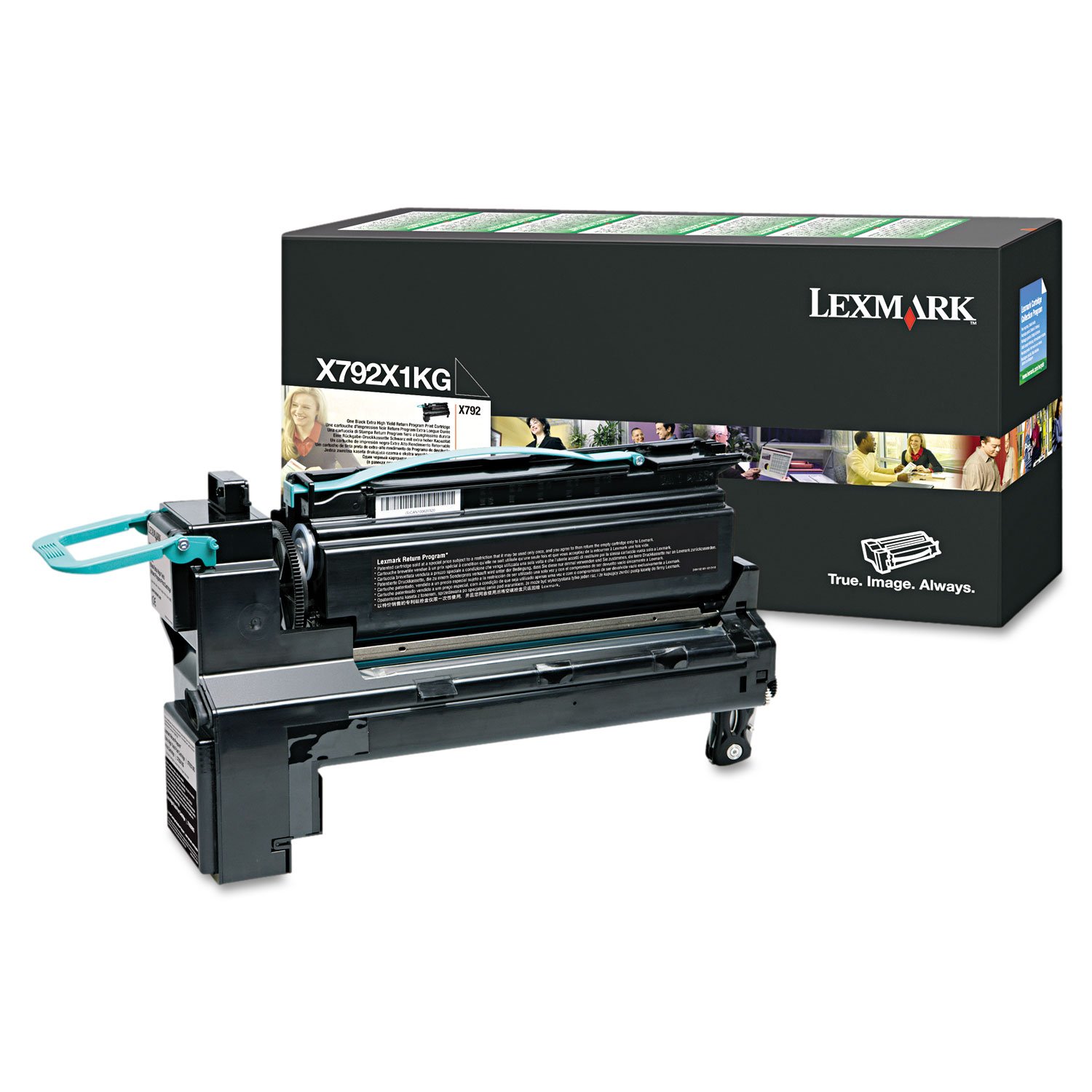 Lexmark X792X1KG Extra High-Yield Toner, Black - in Retail Packaging