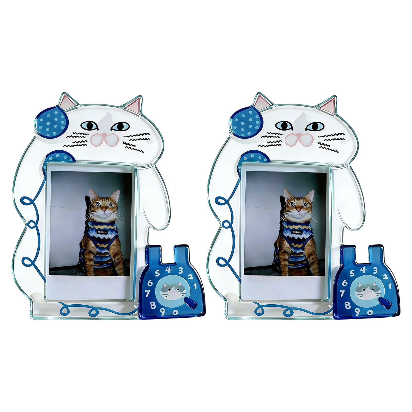 Pet Photo Frame Acrylic Photo Frame Pictures Display Frames Collection Desk Decoration Ornament Home Offices Decors Clear Acrylic Picture Frames
