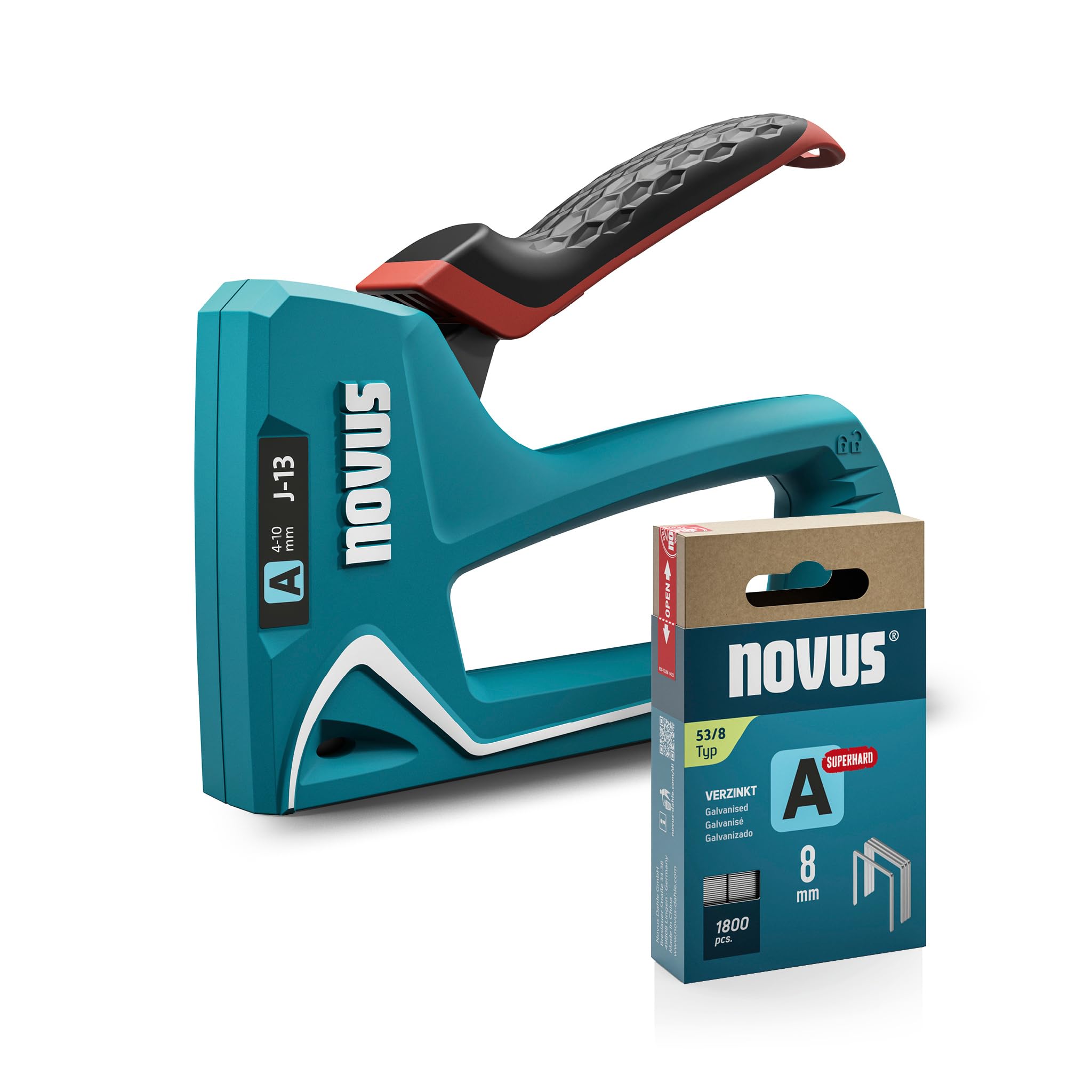Novus Tools 030-0456 J-13 Handheld stapler Staple length 4 - 10 mm