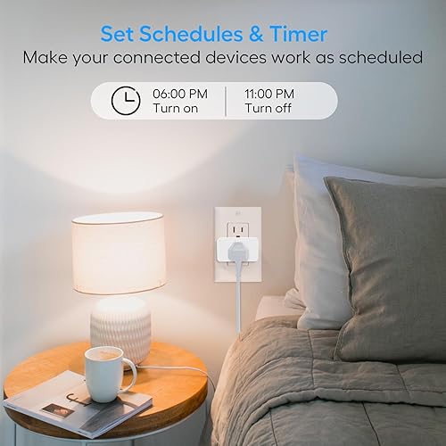 Miniatura 5 de Zwave Plug Serie 800 Paquete de 2 unidades, extensor de rango de repetidor integrado Zwave Outlet, mini enchufe inteligente Zwave funciona con